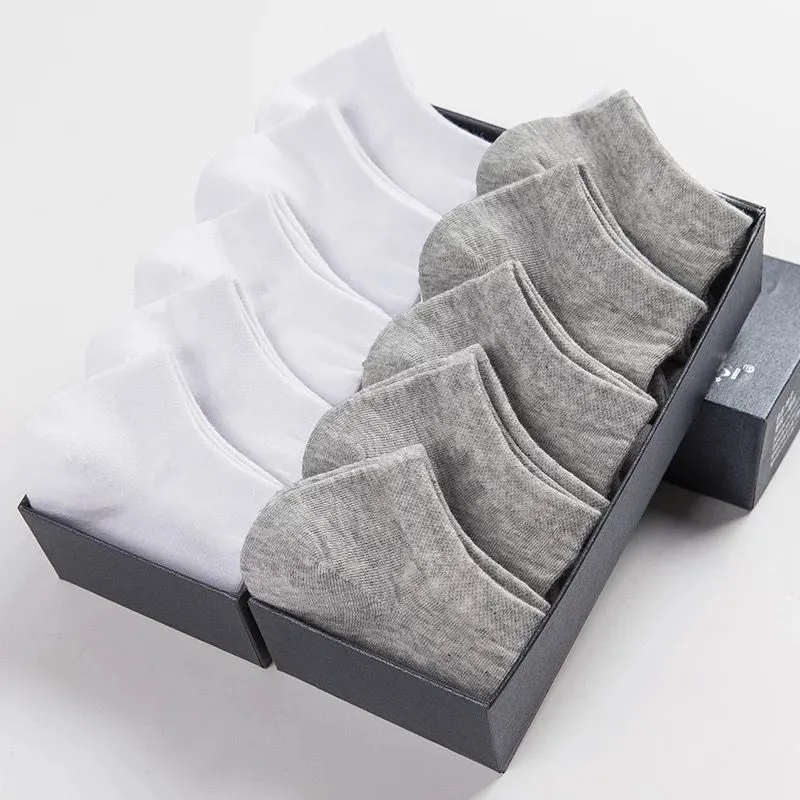 10pk Unisex Breathable Comfortable Low Cut Ankle Socks