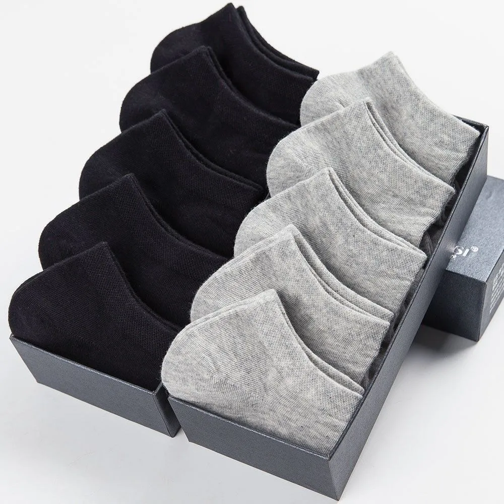 10pk Unisex Breathable Comfortable Low Cut Ankle Socks