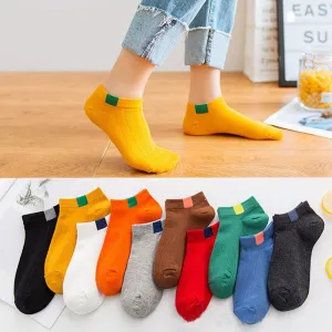 10pk Unisex Breathable Comfortable Low Cut Ankle Socks