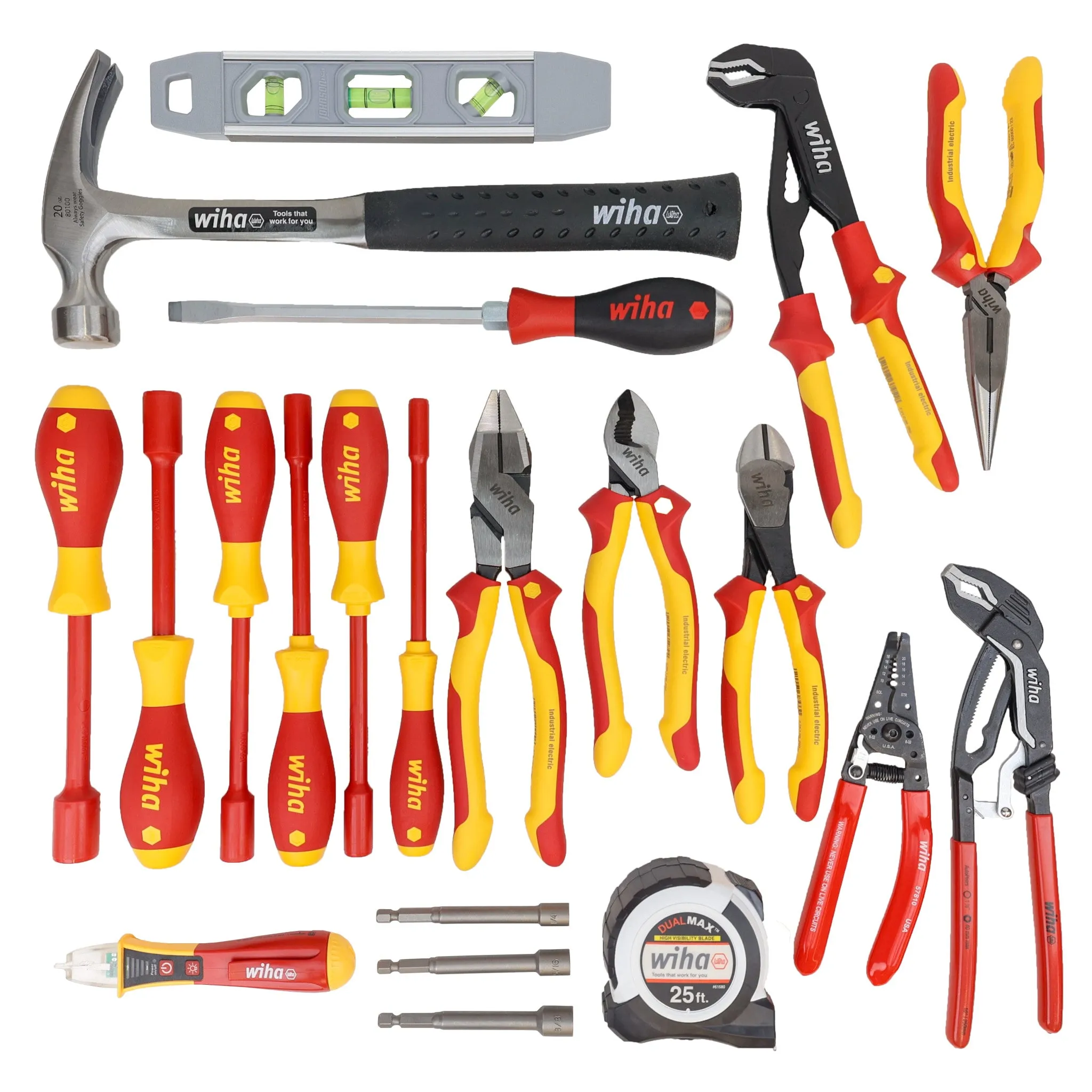 59 Piece Master Electrician's Insulated Tool Kit in Heavy Duty Backpack