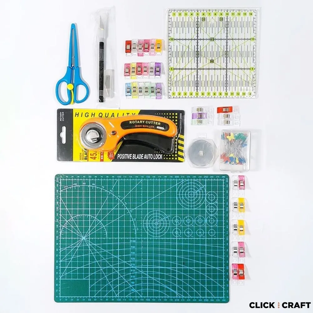 93 pcs Rotary Cutter Kit