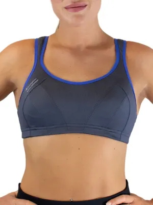 Active Multi Support Sports Bra - Dark Grey