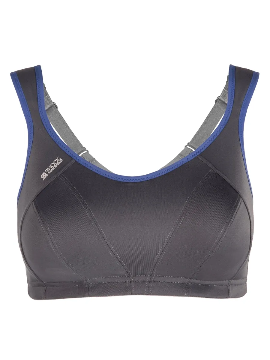 Active Multi Support Sports Bra - Dark Grey