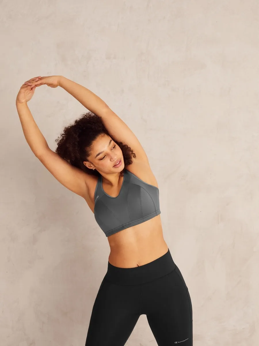 Active Multi Support Sports Bra - Dark Grey