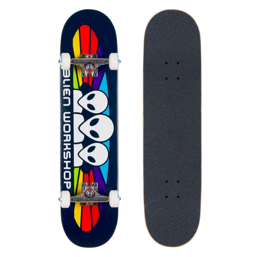 ALIEN WORKSHOP SPECTRUM NAVY 7.5" COMPLETE SKATEBOARD