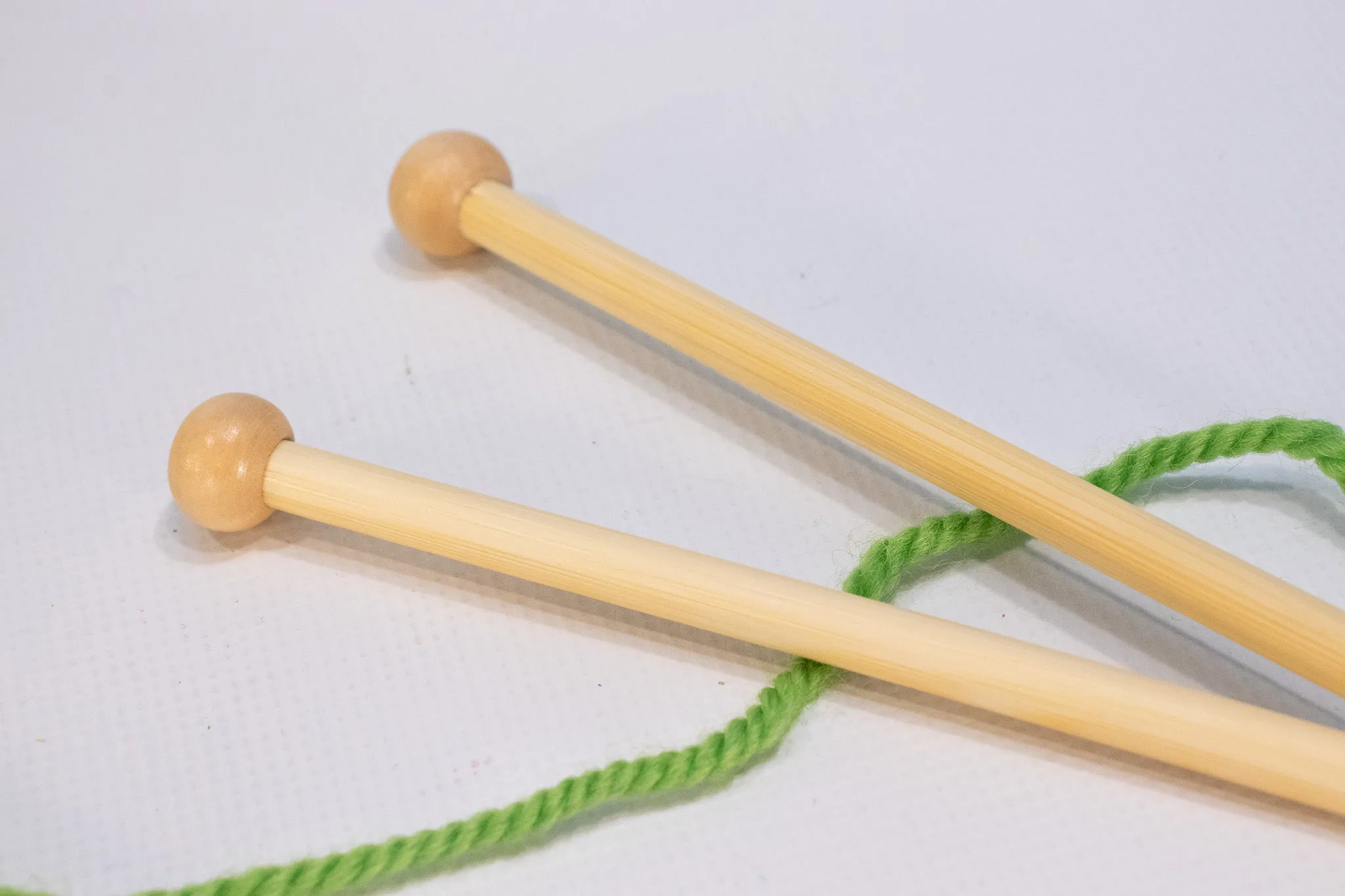 Bamboo Knitting Needles 8mm x 25cm