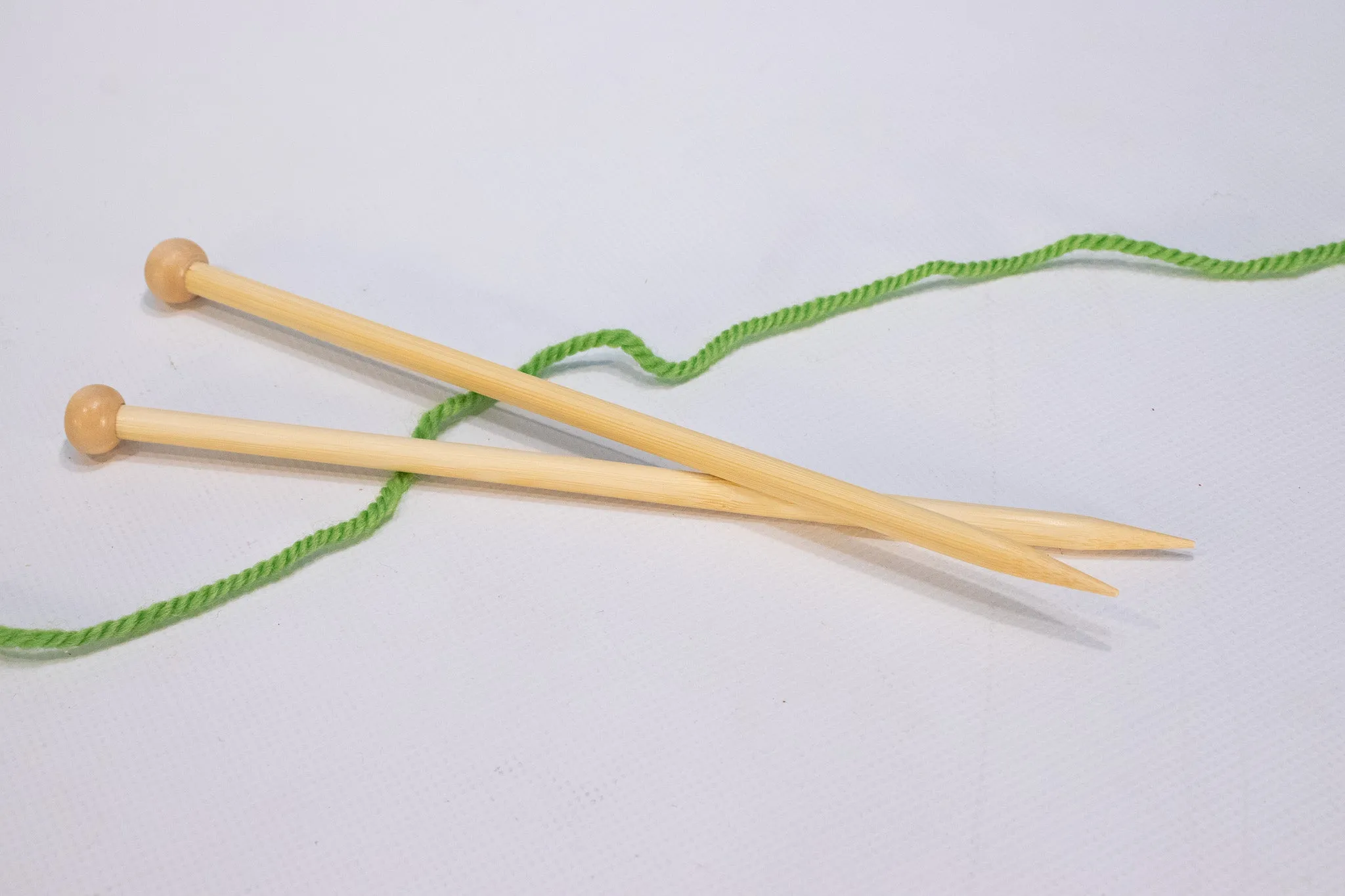 Bamboo Knitting Needles 8mm x 25cm