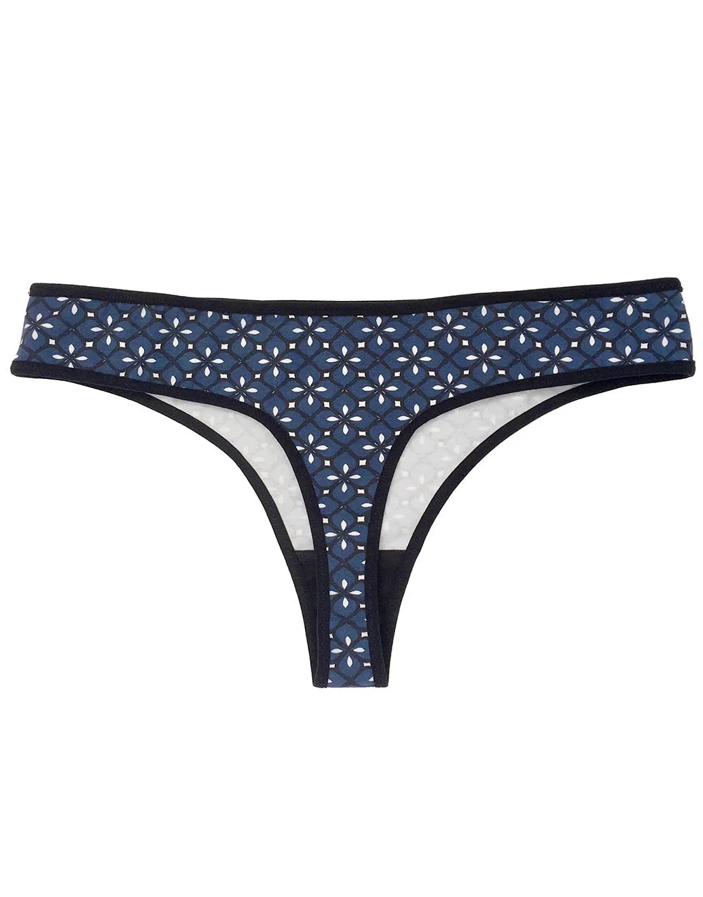 Blue Campari Knickers, Lulu Knicker Making Kit