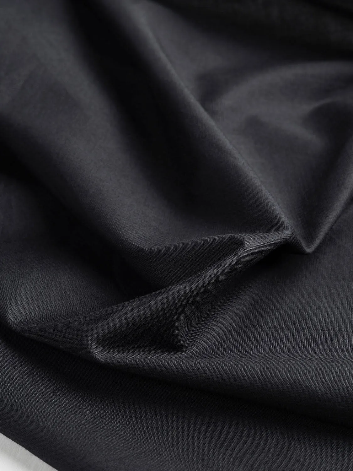 Breezy Cotton Voile - Black - Swatch