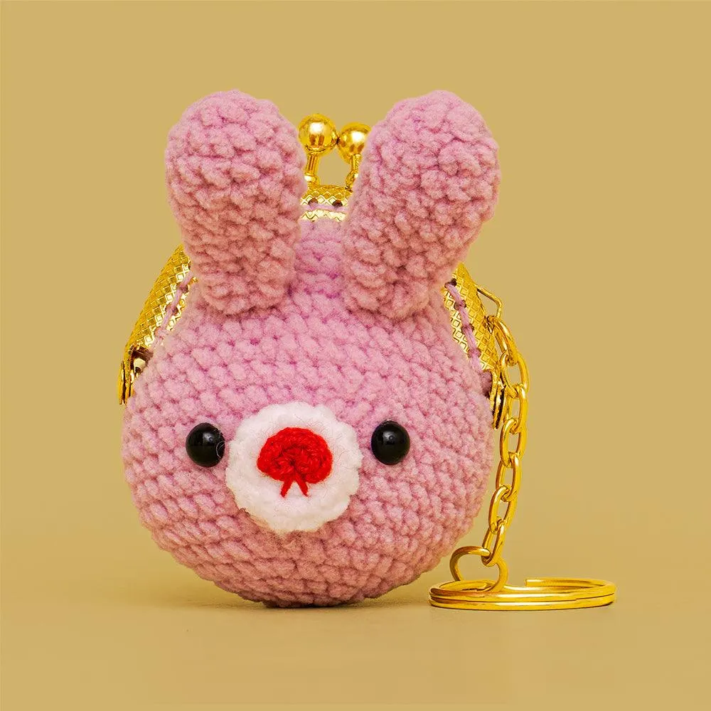 Bunny Coin Purse Crochet Kit