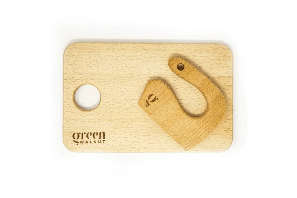 Children’s Wooden Knife & Cutting Board