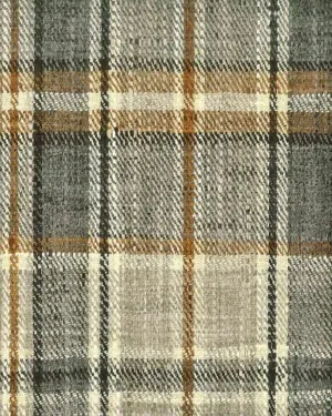 EIDER PLAID WOOLEN FABRIC