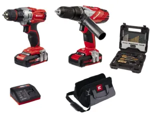 Einhell Power X-Change 18V Cordless Drill Kit