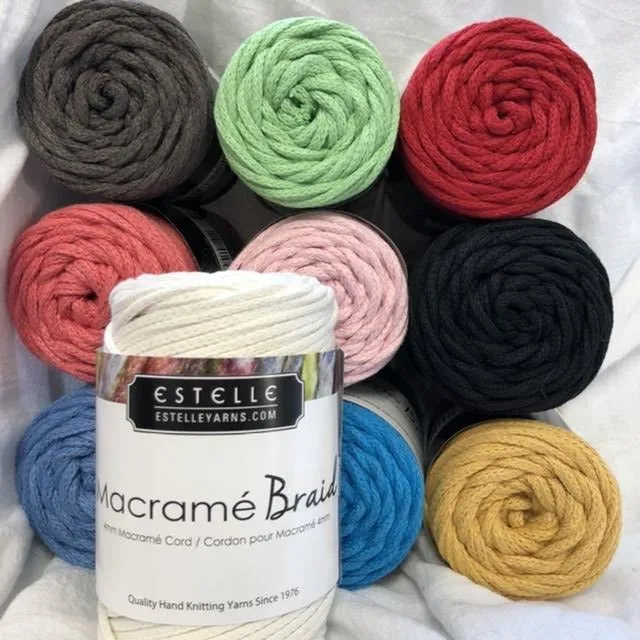 Estelle Macrame Braid 4mm Cord