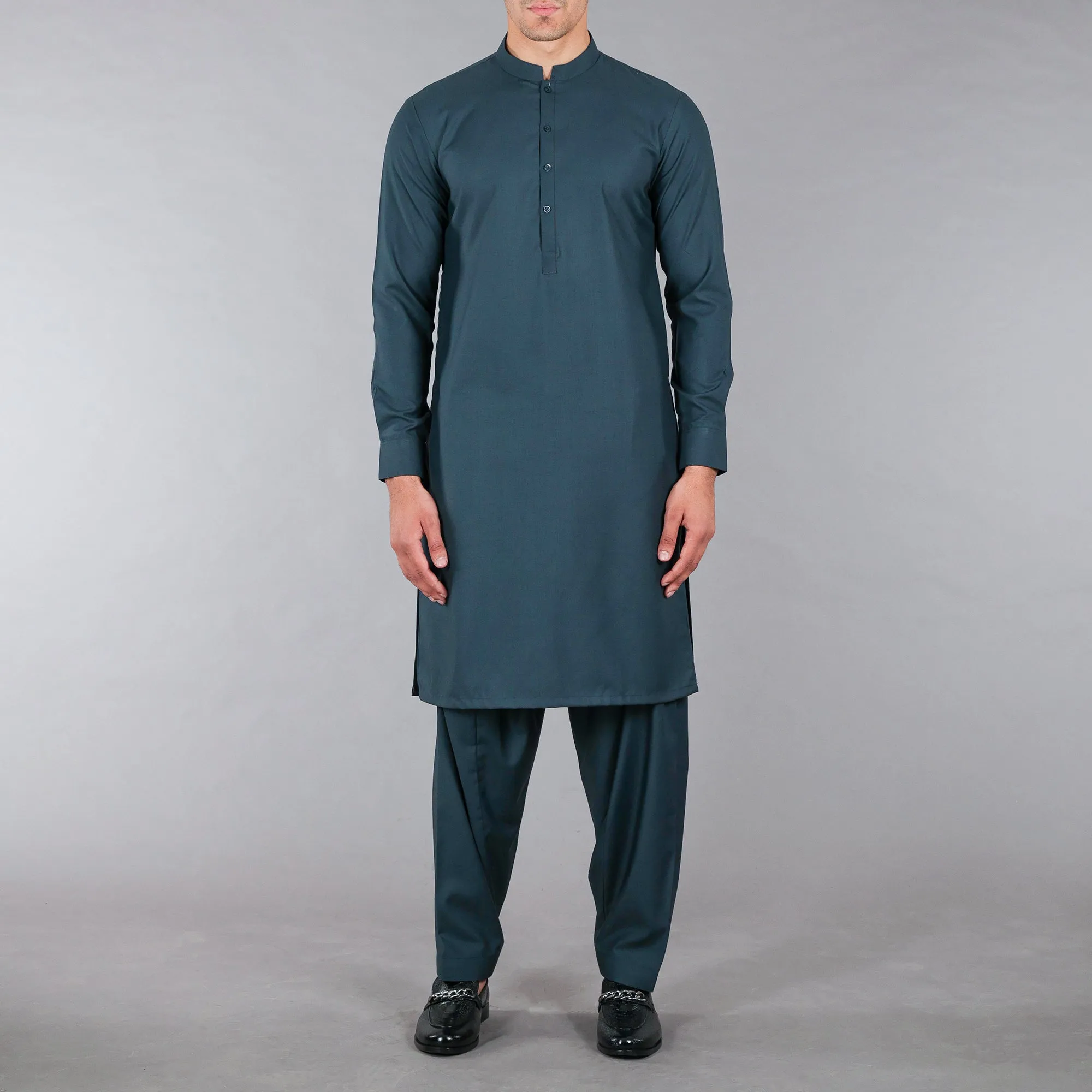 Green Shalwar Qameez