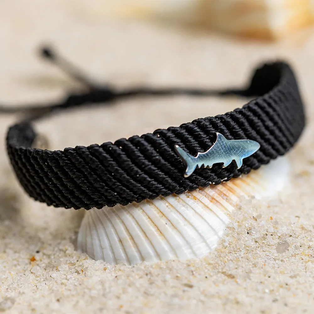 Guy Harvey Braided Shark Bracelet