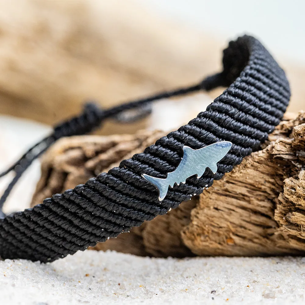 Guy Harvey Braided Shark Bracelet