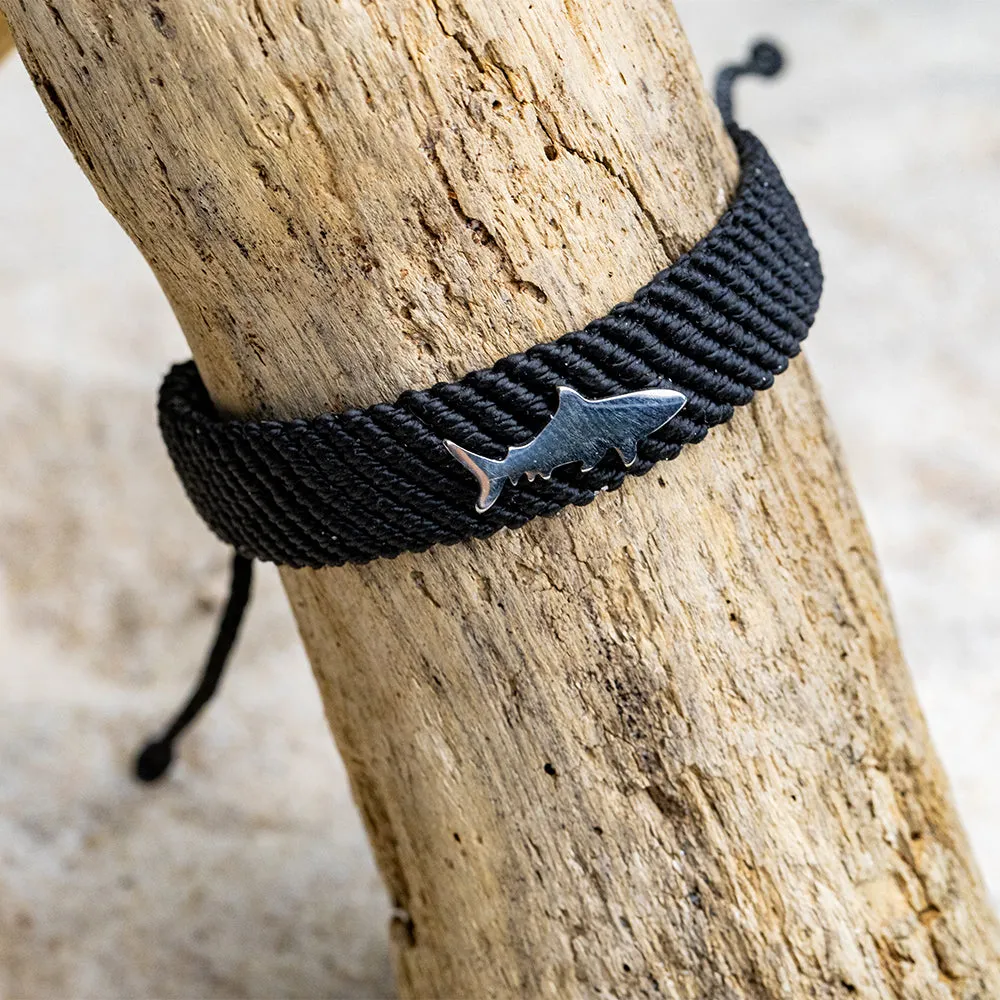 Guy Harvey Braided Shark Bracelet