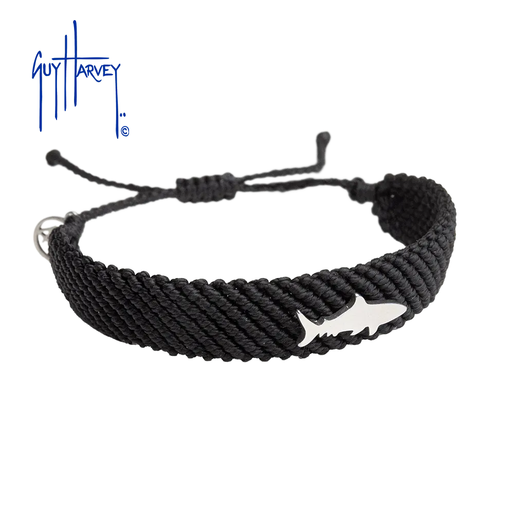 Guy Harvey Braided Shark Bracelet