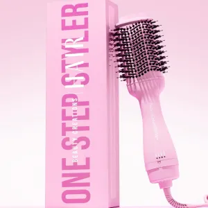 Hair Essentials One Step Styler Pink