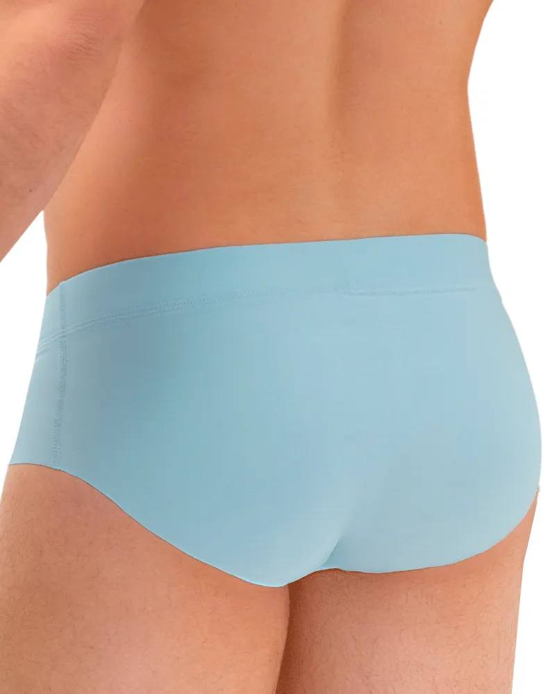 Hawai 42141 Solid Hip Briefs Light Blue