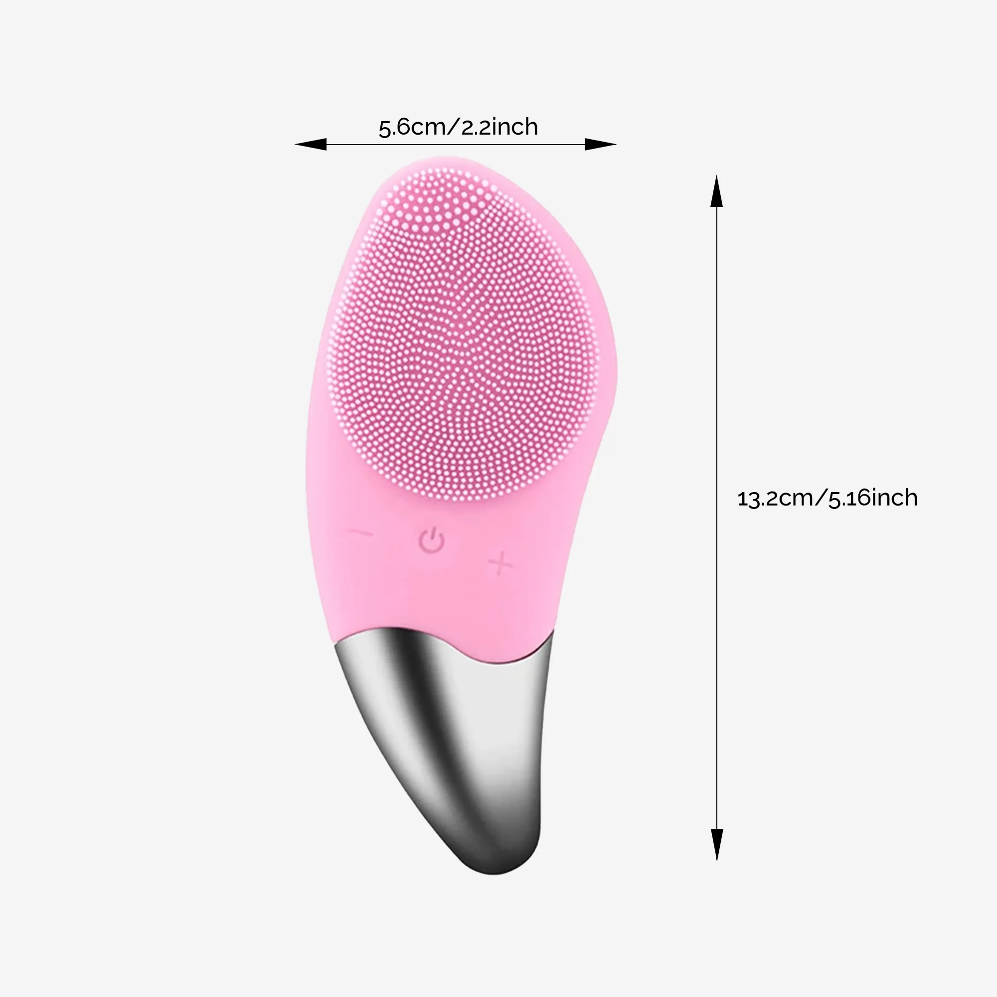 Innovative Ultrasonic Silicone FacialScrubber & Pore Cleaner