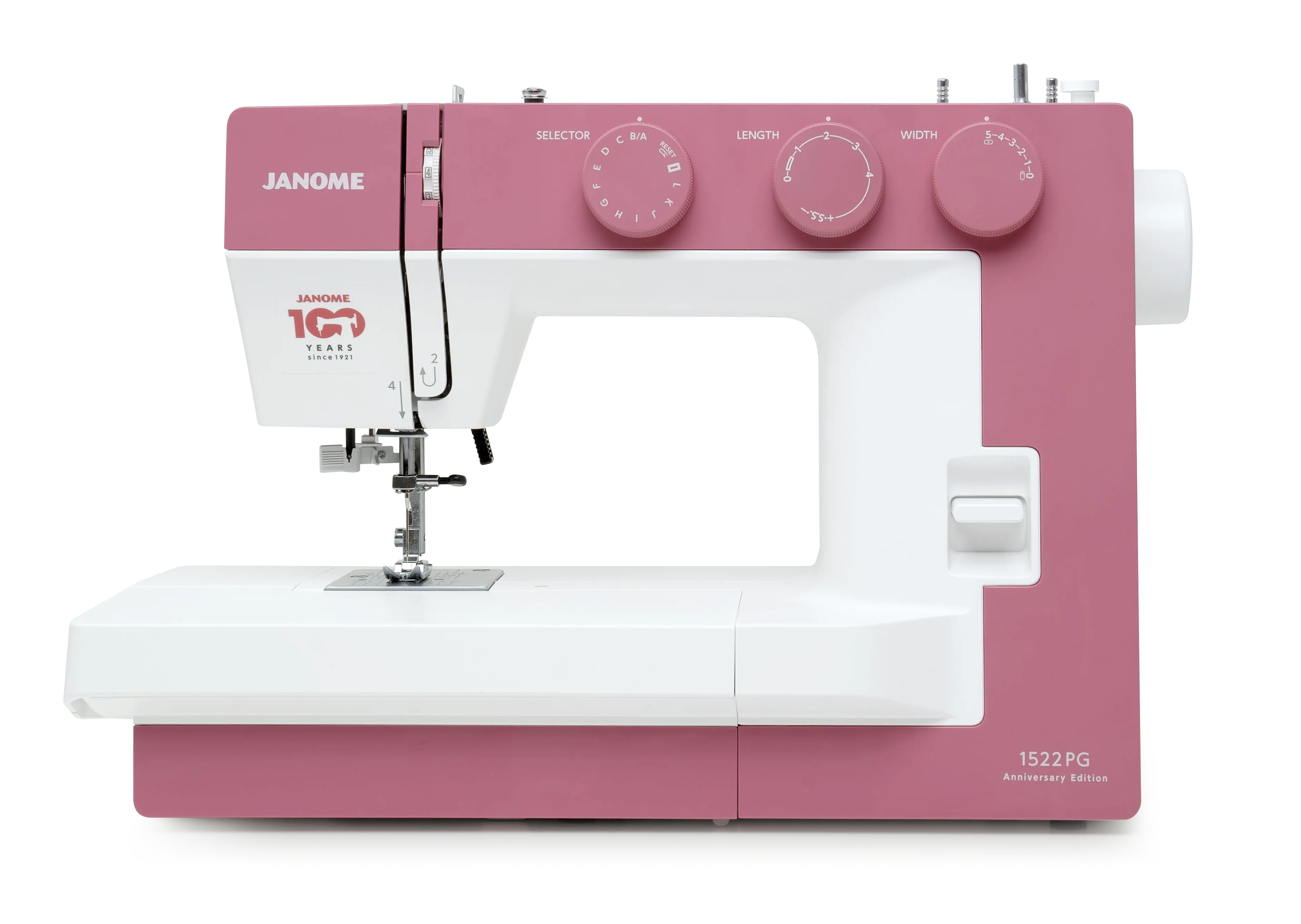 JANOME 1522PG - 100th Year Anniversary Edition Sewing Machine