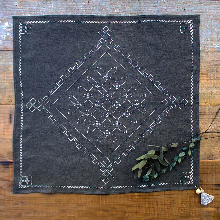 Linen Cloth Sashiko Kit