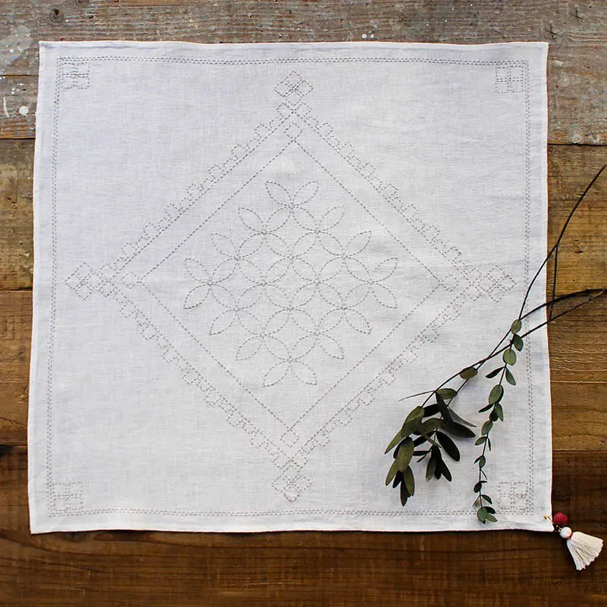 Linen Cloth Sashiko Kit