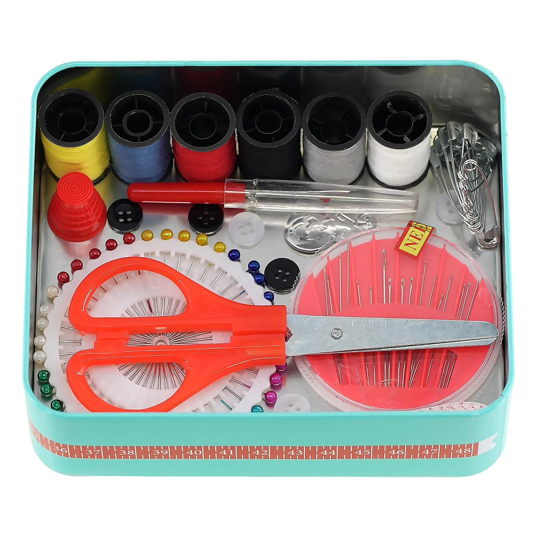 Metal Sewing Box