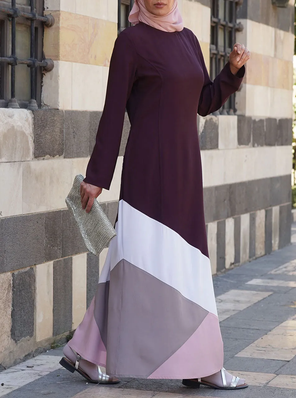 Multi-Color Rayon Abaya