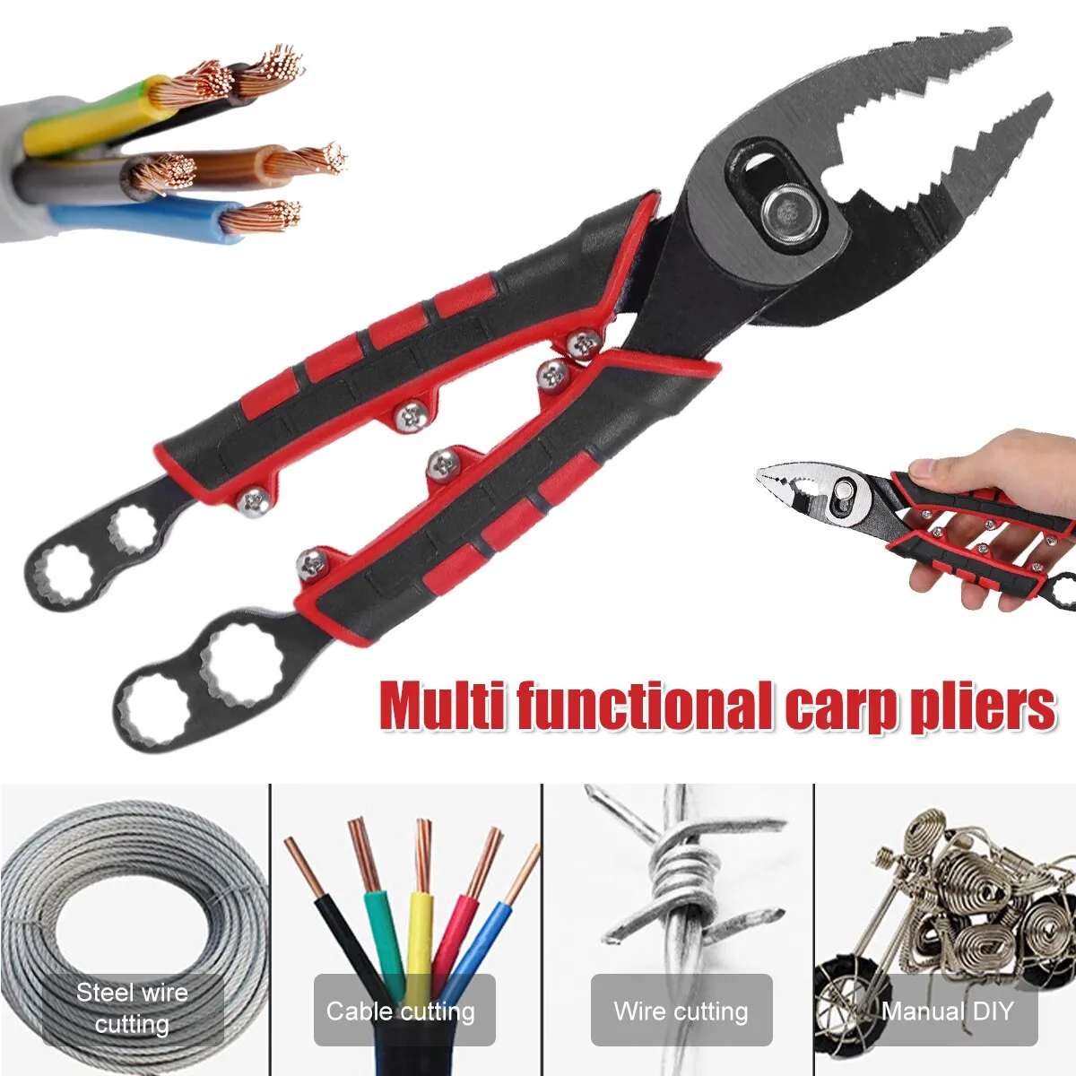 Multi Task Quick Remove Wrench Plier