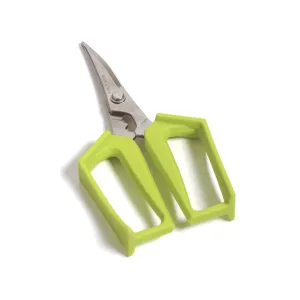 Nisaku OSHIBASAMI Japanese Stainless Steel Scissor, Green