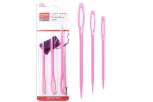 Plastic Needles for Lacing & Sewing - 3pc