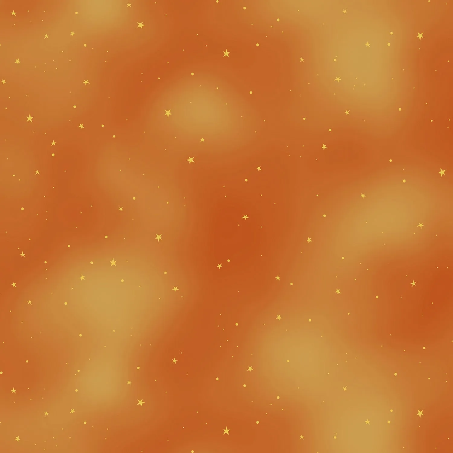 Practical Magic | Starry Sky Orange by Jacqueline Wild for P&B Textiles | PMAG5365-O