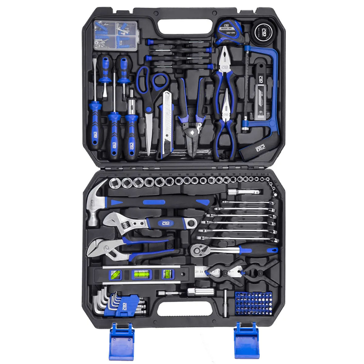 Professional Comprehensive Mechanic Hand Tool Set 210-Piece