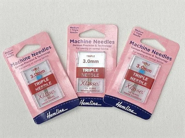 Sewing Machine Needles - TRIPLE UNIVERSAL: 3.0mm (1 Piece)