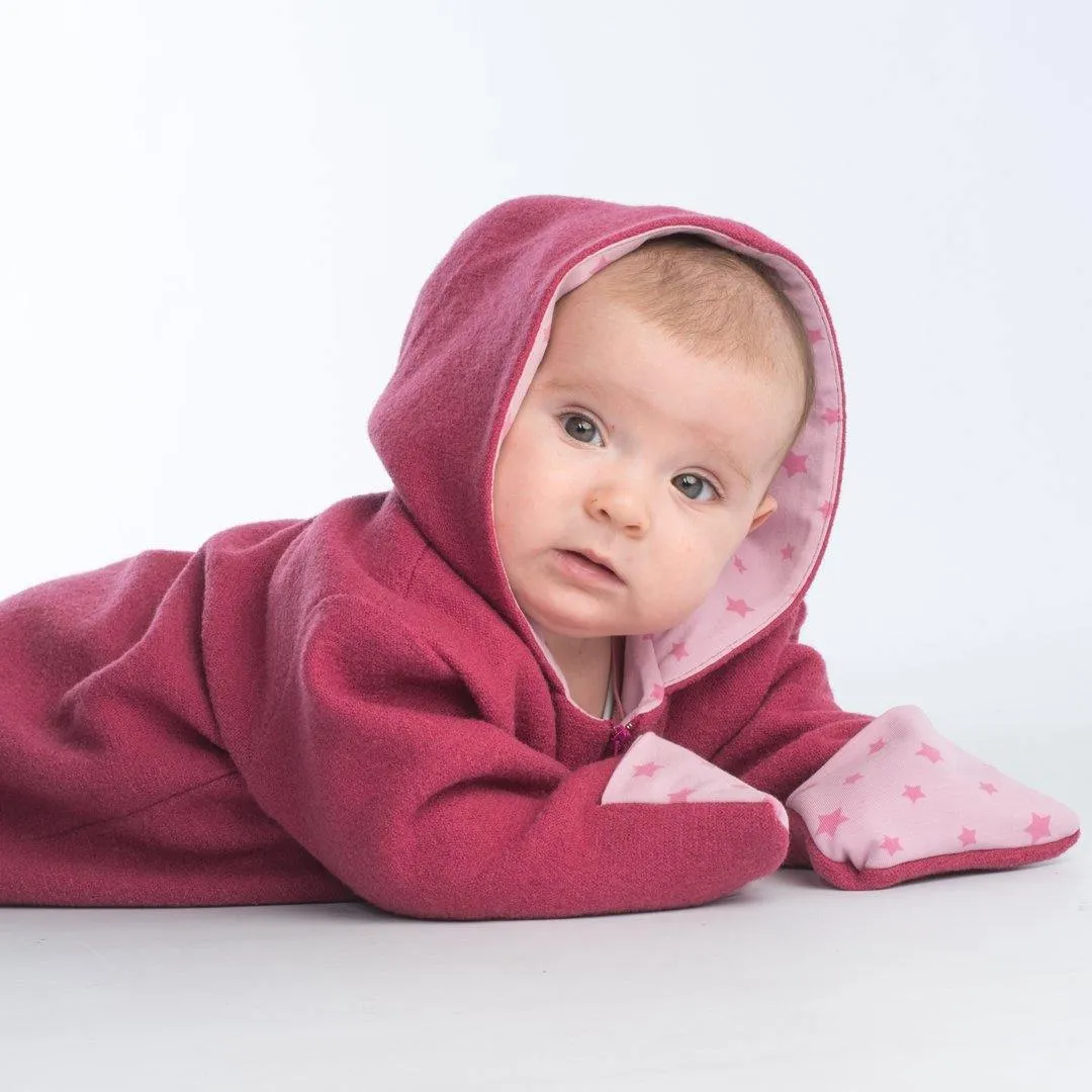 SOLE Baby jumpsuit sewing pattern ebook pdf with hood