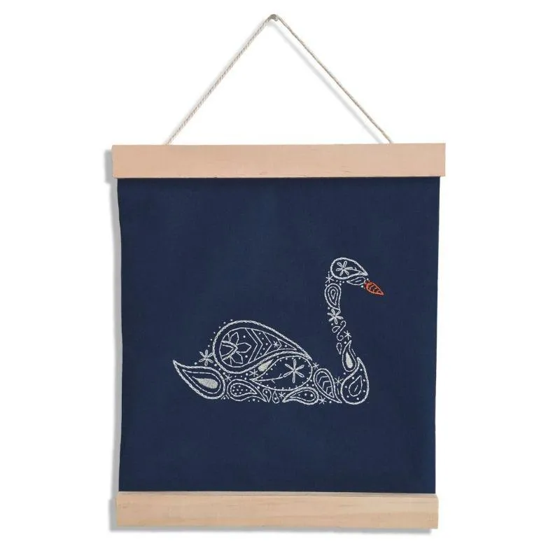 Swan Embroidery Kit