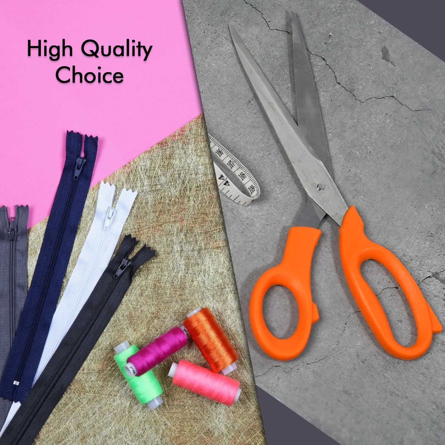 Tailor Scissors And Measuring Tape High Quality Scissor With Flexible Measuring Tape For Tailor & Home Use Scissor