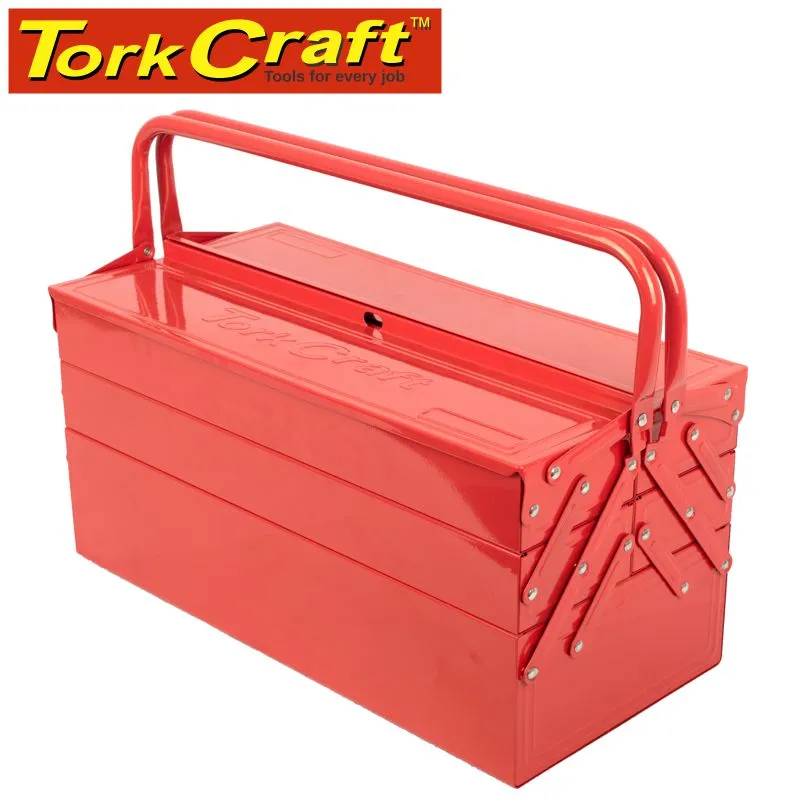 TORK CRAFT MECHANICS CANTILEVER TOOL BOX 172PC 6 X TRAY 470 X220X230MM TCTB172