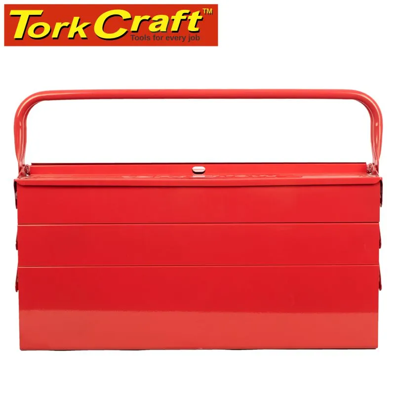 TORK CRAFT MECHANICS CANTILEVER TOOL BOX 172PC 6 X TRAY 470 X220X230MM TCTB172