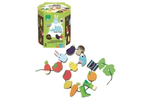 Vegetable Garden Bead Set by Vilac