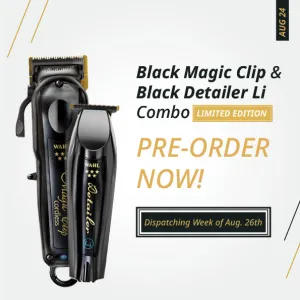 Wahl Black Magic Clip & Detailer Li Combo - August Promo