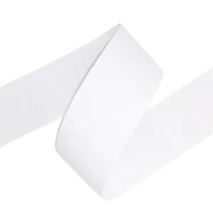 White Grosgrain Ribbon